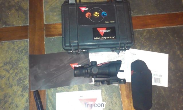 SOLD: Trijicon ACOG TA31F with Larue LT622-SDO