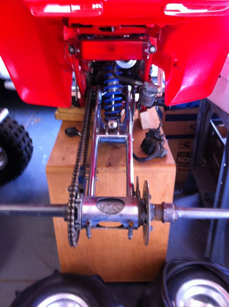 chrome+7 swing arm Honda TRX250R Forums