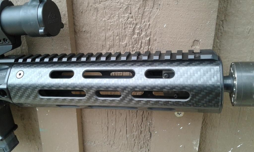 HELLUVA DEAL on Lancer Systems Carbon Fiber Full Rail Handguard.