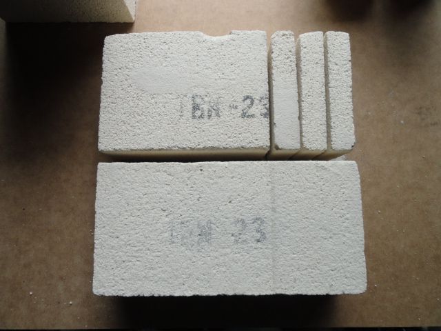 soft straight k23 2300 degrees 9 x 4 1//2 x 2 1//2 also used for other projects Firebrick for kilns 1