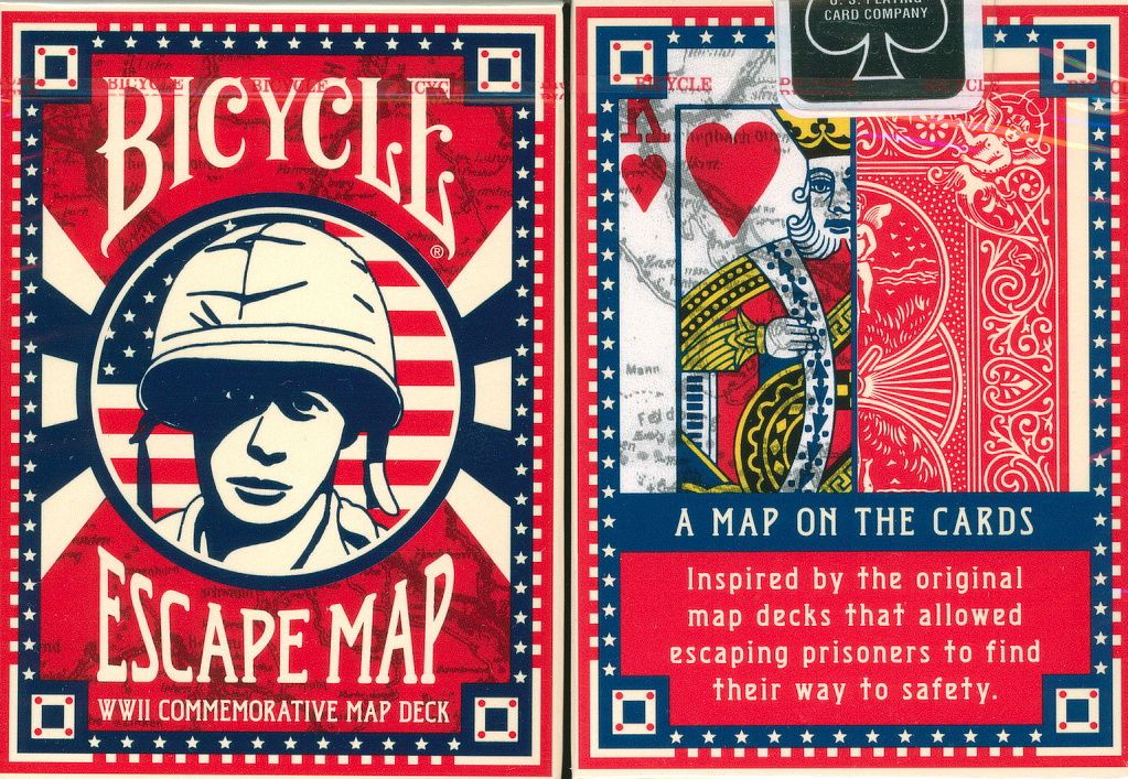 BICYCLE ESCAPE MAP PLAYING CARDS eBay