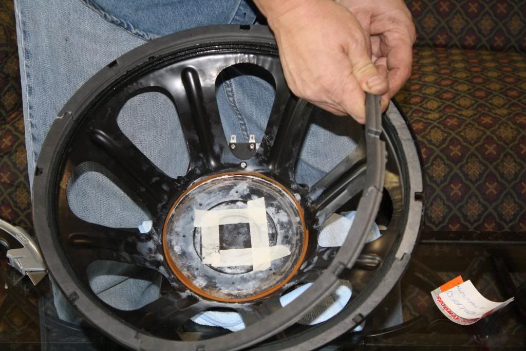 How to recone a K33 woofer Technical/Modifications The Klipsch Audio Community