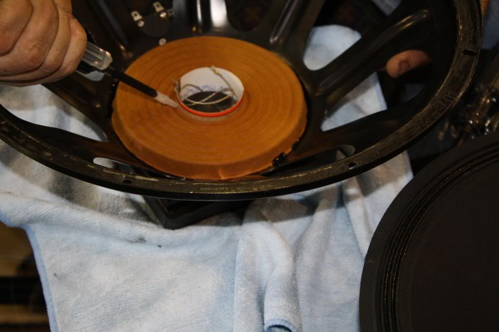 How to recone a K33 woofer Technical/Modifications The Klipsch