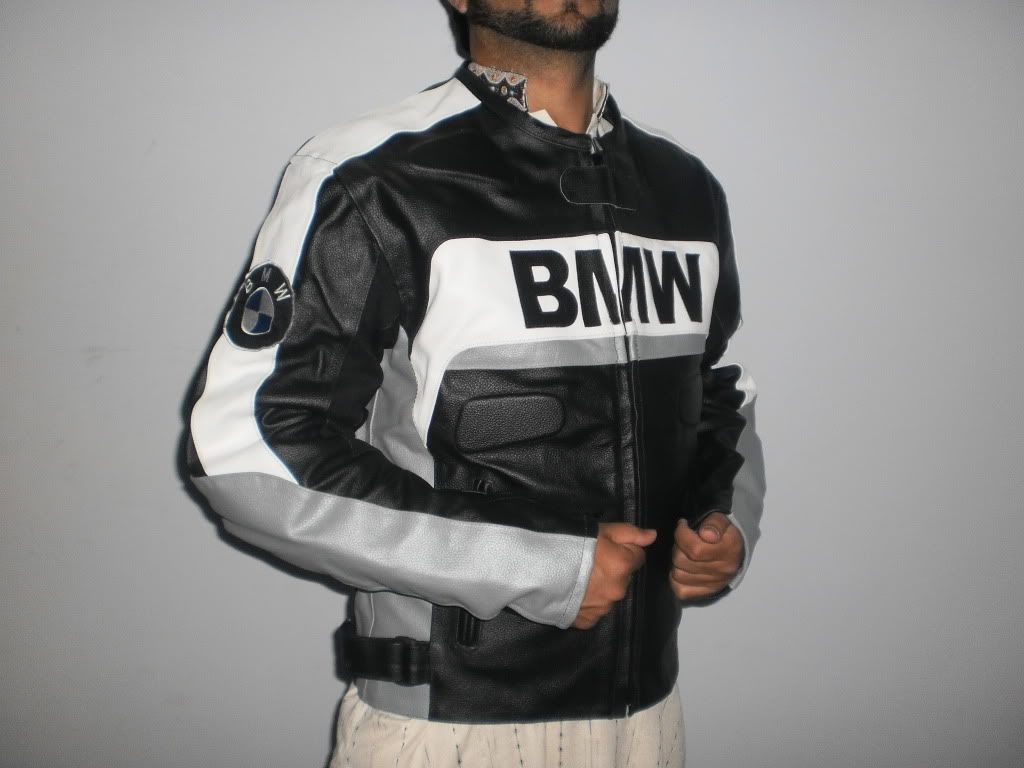 Bmw leather motorcycle jacket uk #7