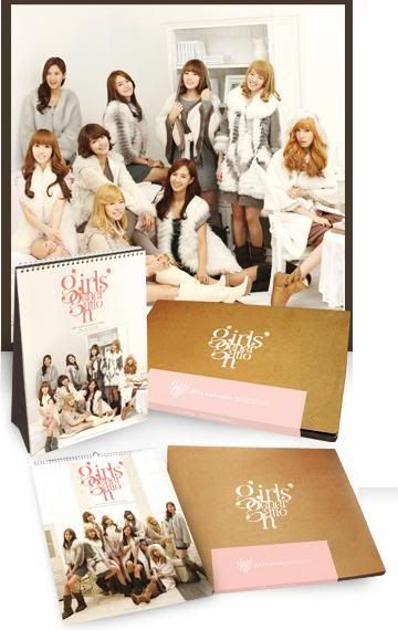 Desk Calendar - SG$28. Photobucket Girls' Generation Official 2011 Calendar