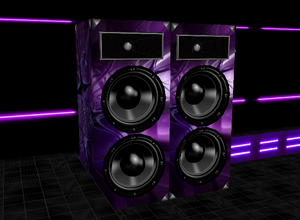 Purple speaker2