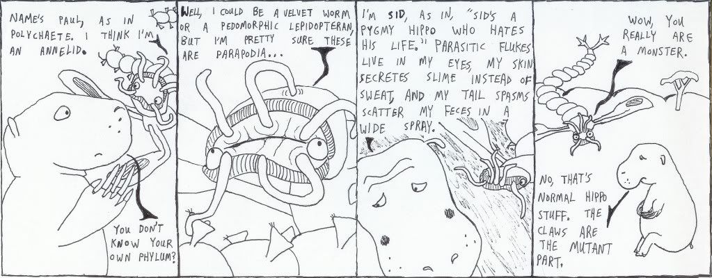hopeful monsters in morphospace!