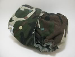 Camo OS Fitted Cloth Diaper