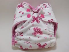 Fairy Princess Newborn Fitted Cloth Diaper