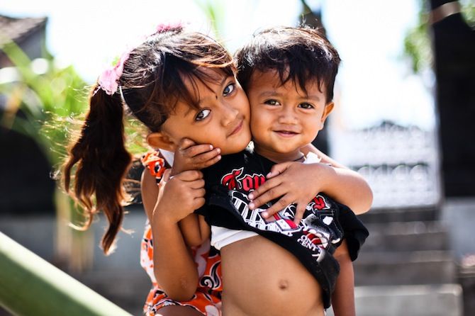Children Jimbaran Beach