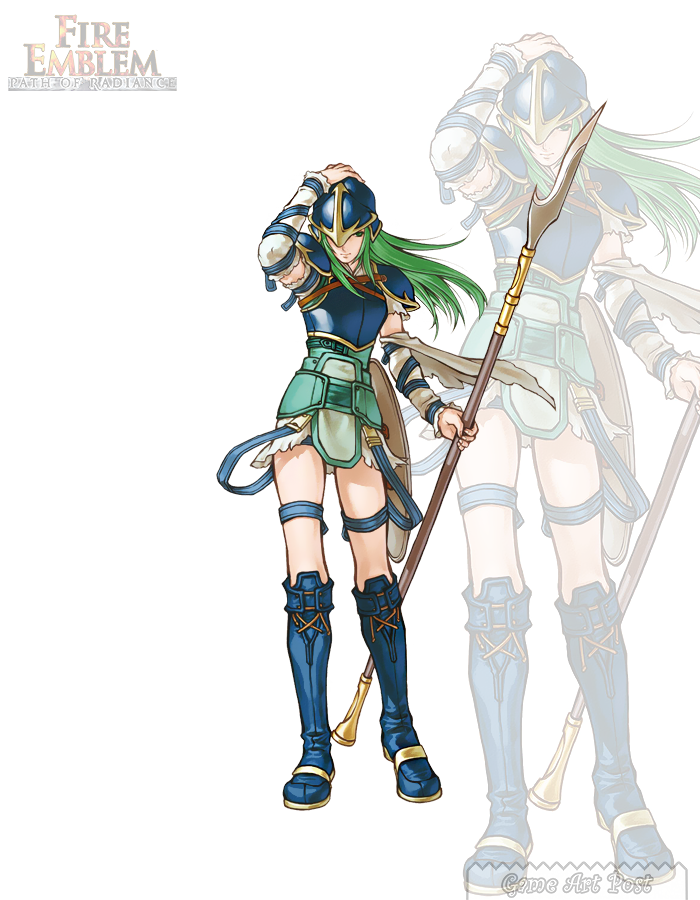 Fire Emblem Path of Radiance Art Nephenee