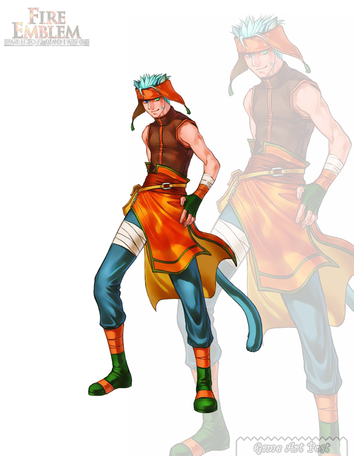 Fire Emblem Path of Radiance Art Ranulf