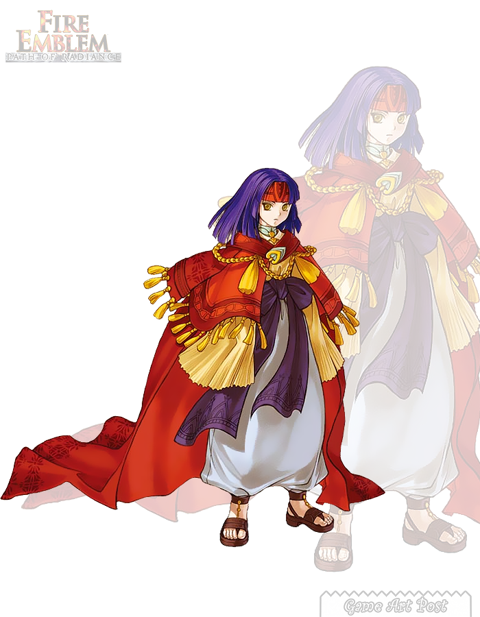 Fire Emblem Path of Radiance Art Sanaki