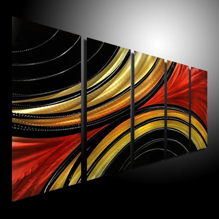 Metal Wall Sculptures original abstract art metal painting1