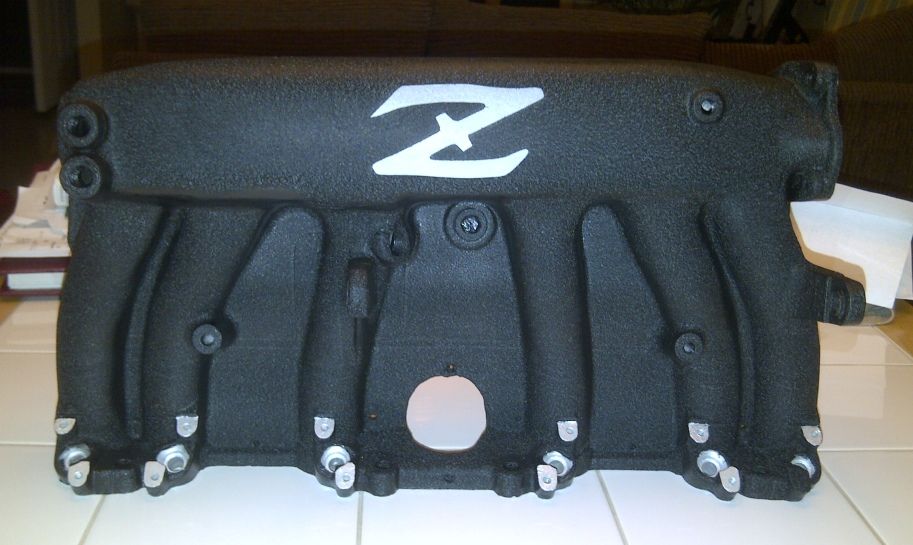 280ZX Turbo Shaved Intake Manifold Completed - Fuel Delivery