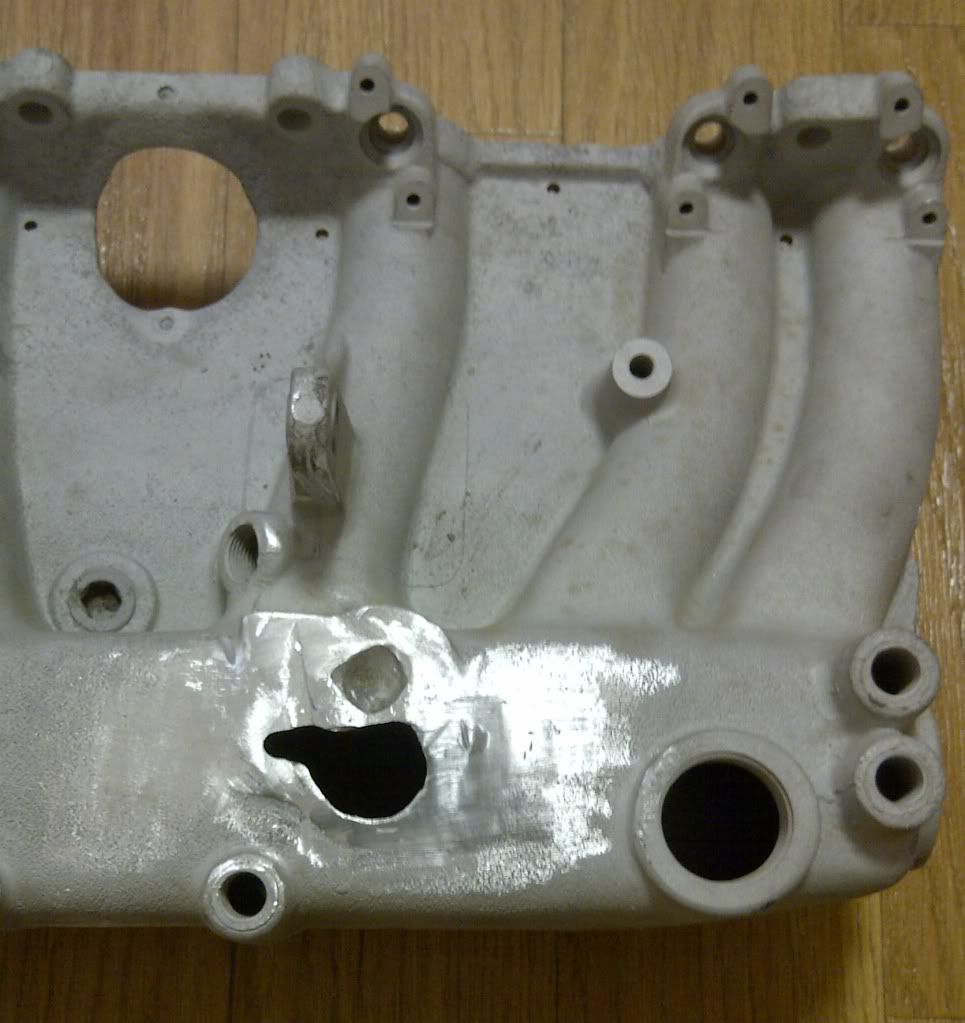 280ZX Turbo Shaved Intake Manifold Completed - Fuel Delivery 280ZX Turbo Shaved Intake Manifold Completed - Fuel Delivery