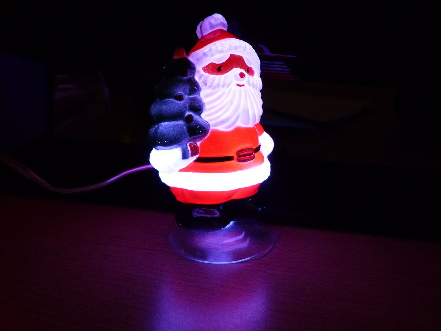 USB CHRISTMAS COMPUTER DECORATIONS SANTA LIGHT STRING, FATHER