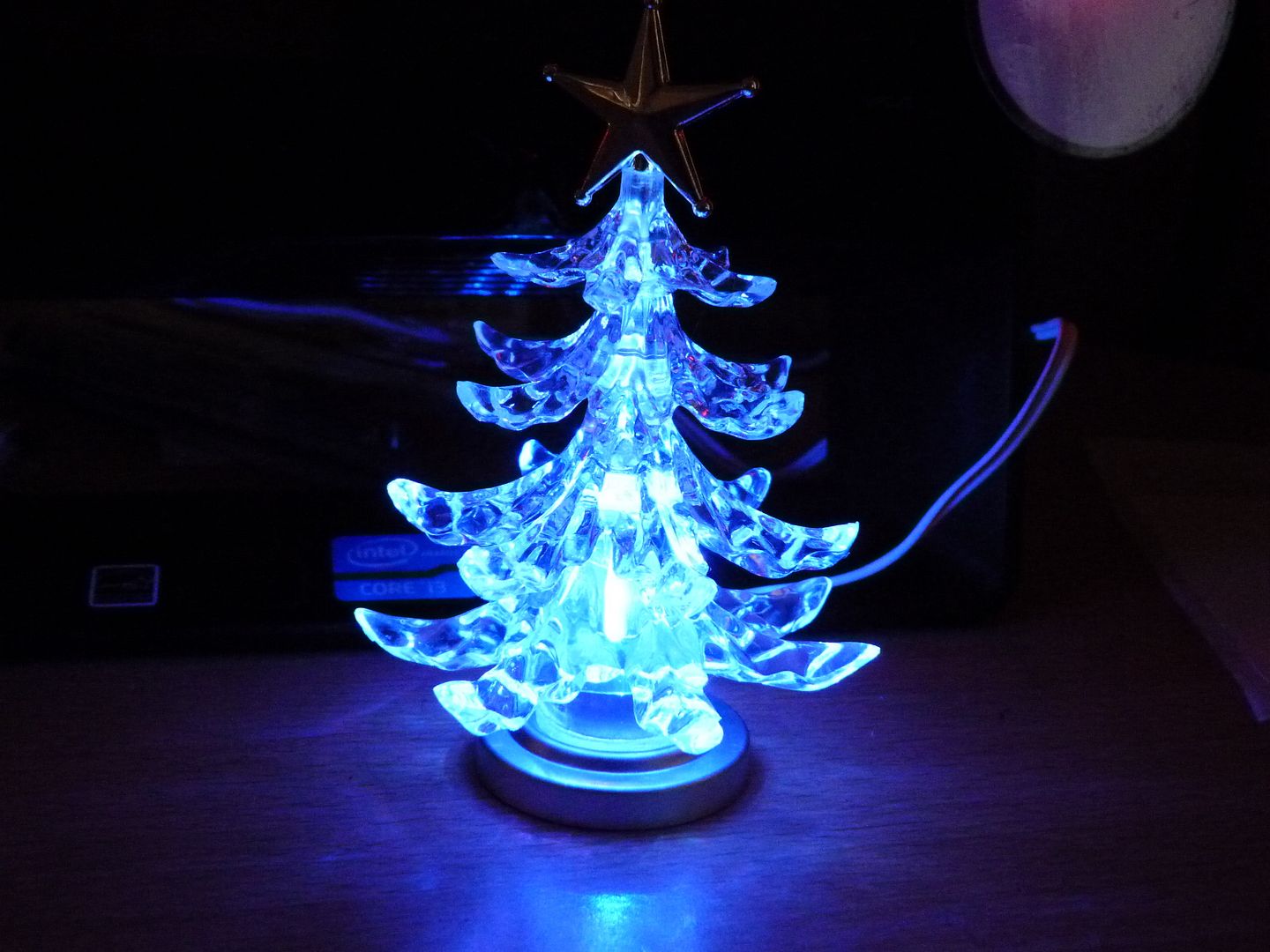 USB CHRISTMAS COMPUTER DECORATIONS SANTA LIGHT STRING, FATHER