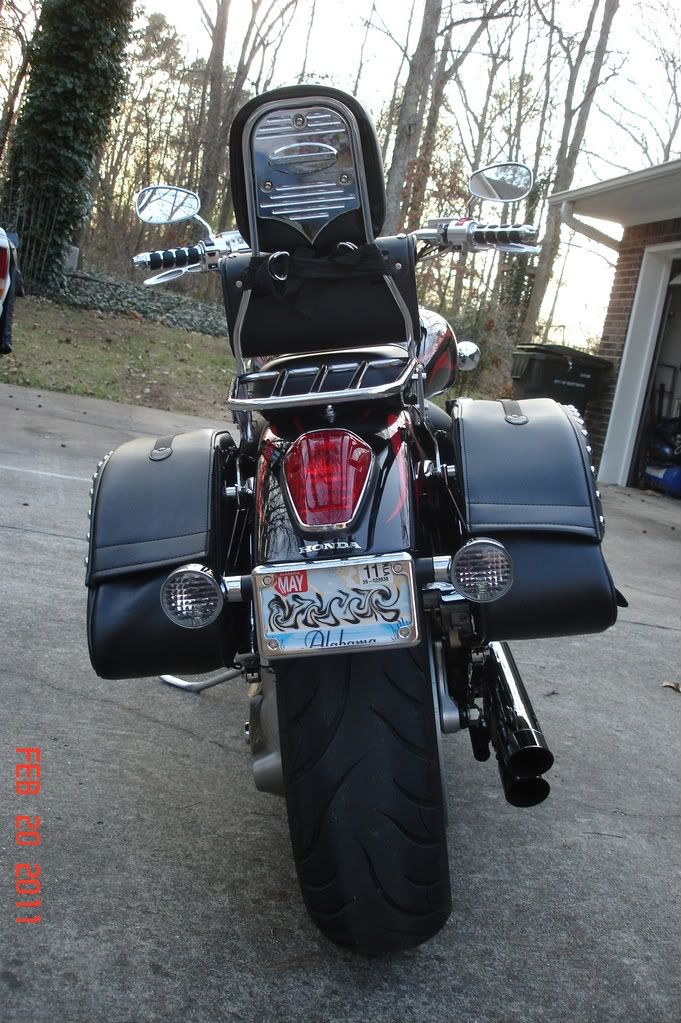 6 inch stretched saddlebags