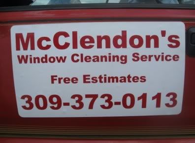 McClendon's window cleaning service
