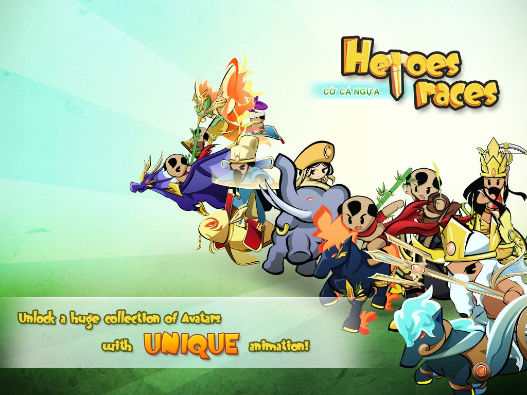 Heroes Races - Cờ cá ngựa trên iPad