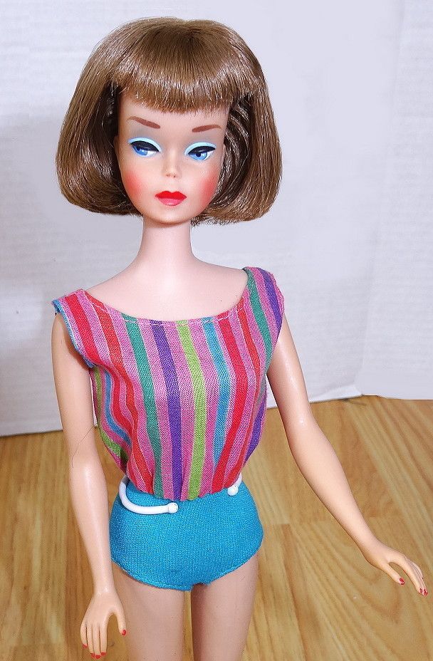 Spectacular Vintage Nutmeg Long Hair High Color American Girl Barbie