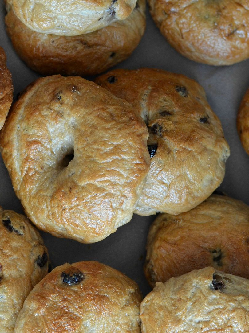 Cinnamon Raisin Bagels