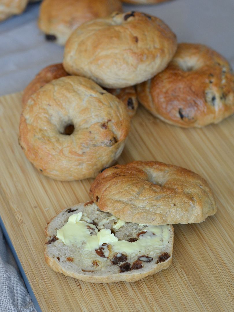 Cinnamon Raisin Bagels
