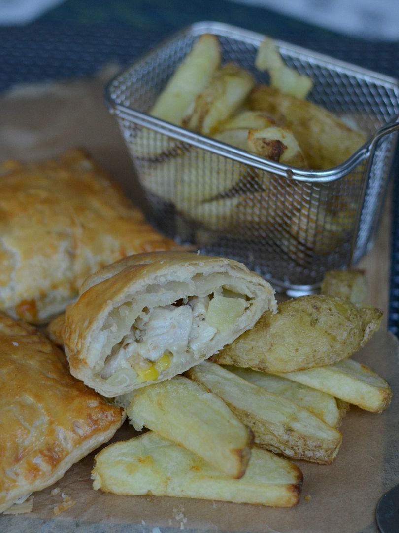 Cheesy Chicken & Sweetcorn Slices