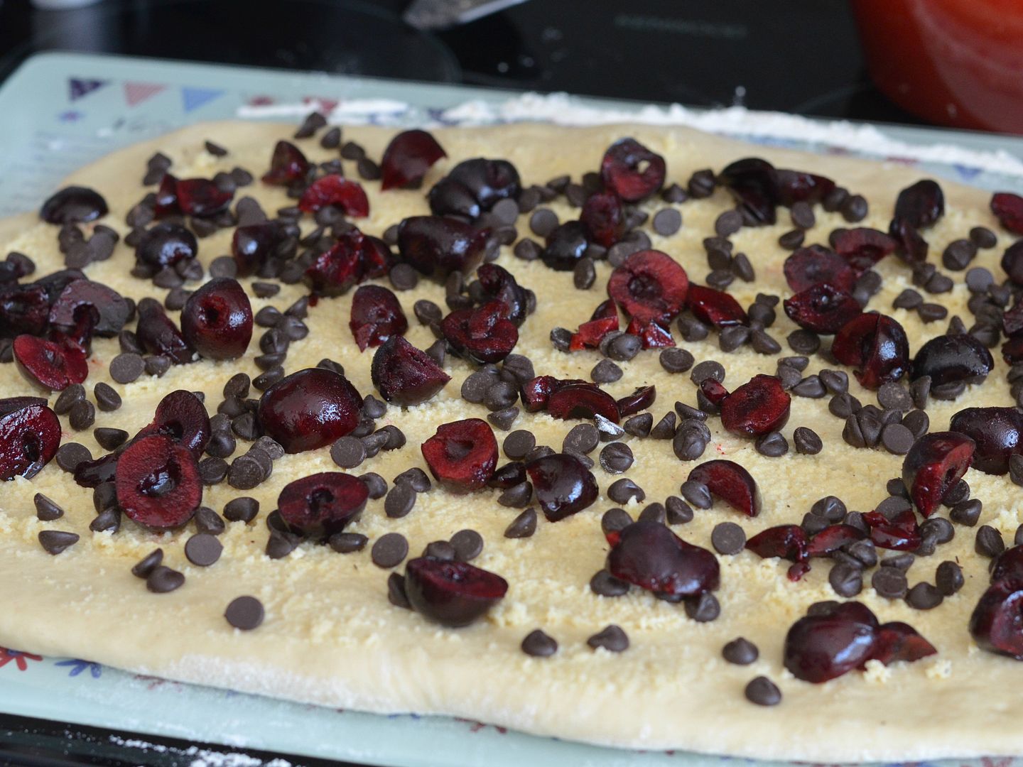 Cherry Chocolate Bread Ring