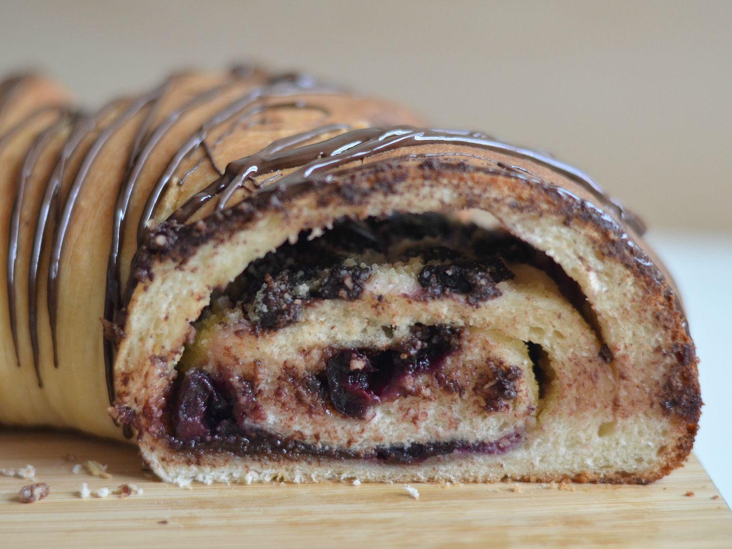 Cherry Chocolate Bread Ring