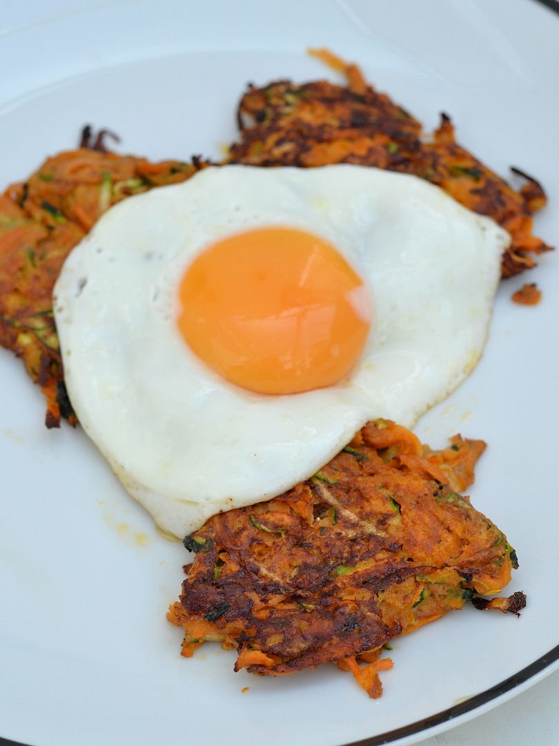 Sweet Potato & Courgette Fritters