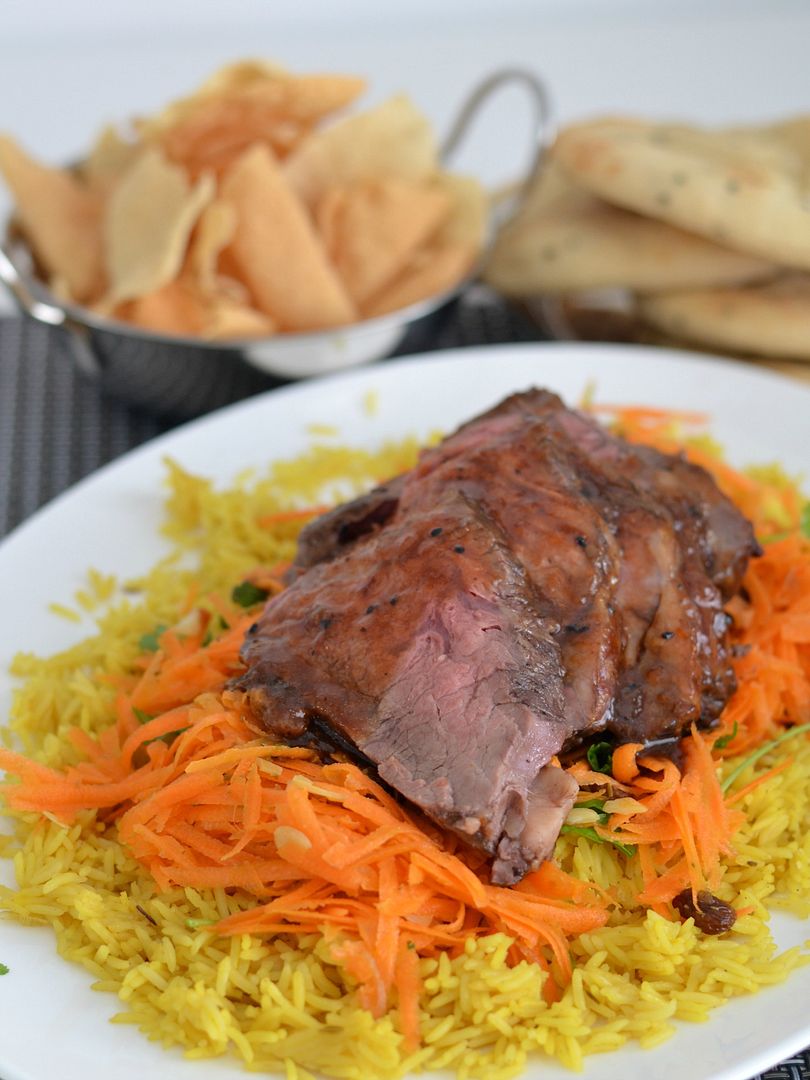 Midweek #Miniroast Beef with Mango Chutney