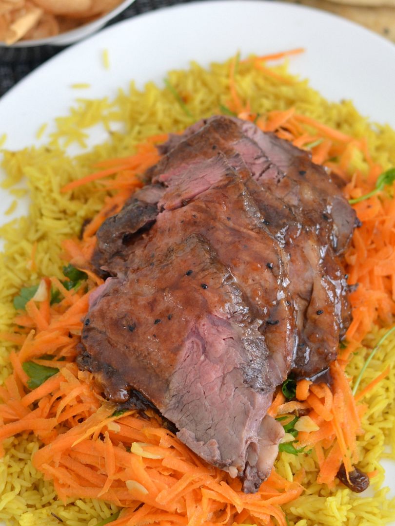 Midweek #Miniroast Beef with Mango Chutney