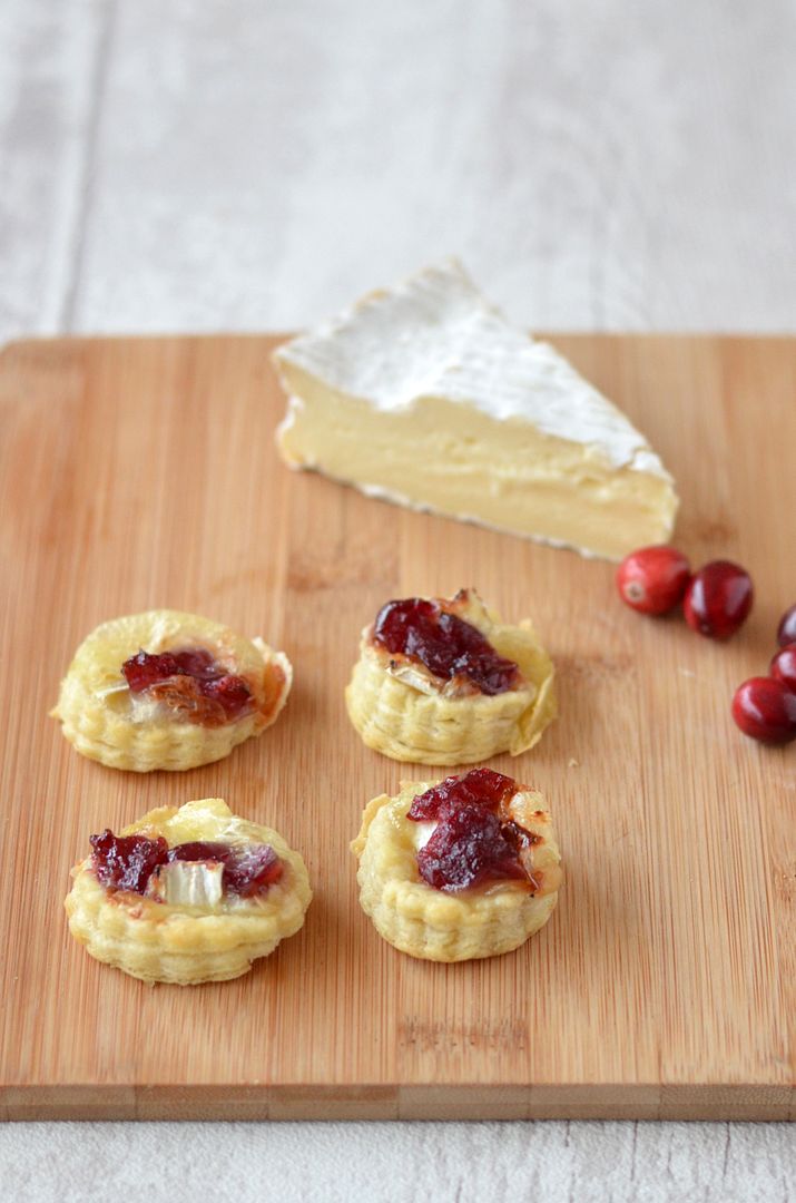 Cranberry & Brie Bites