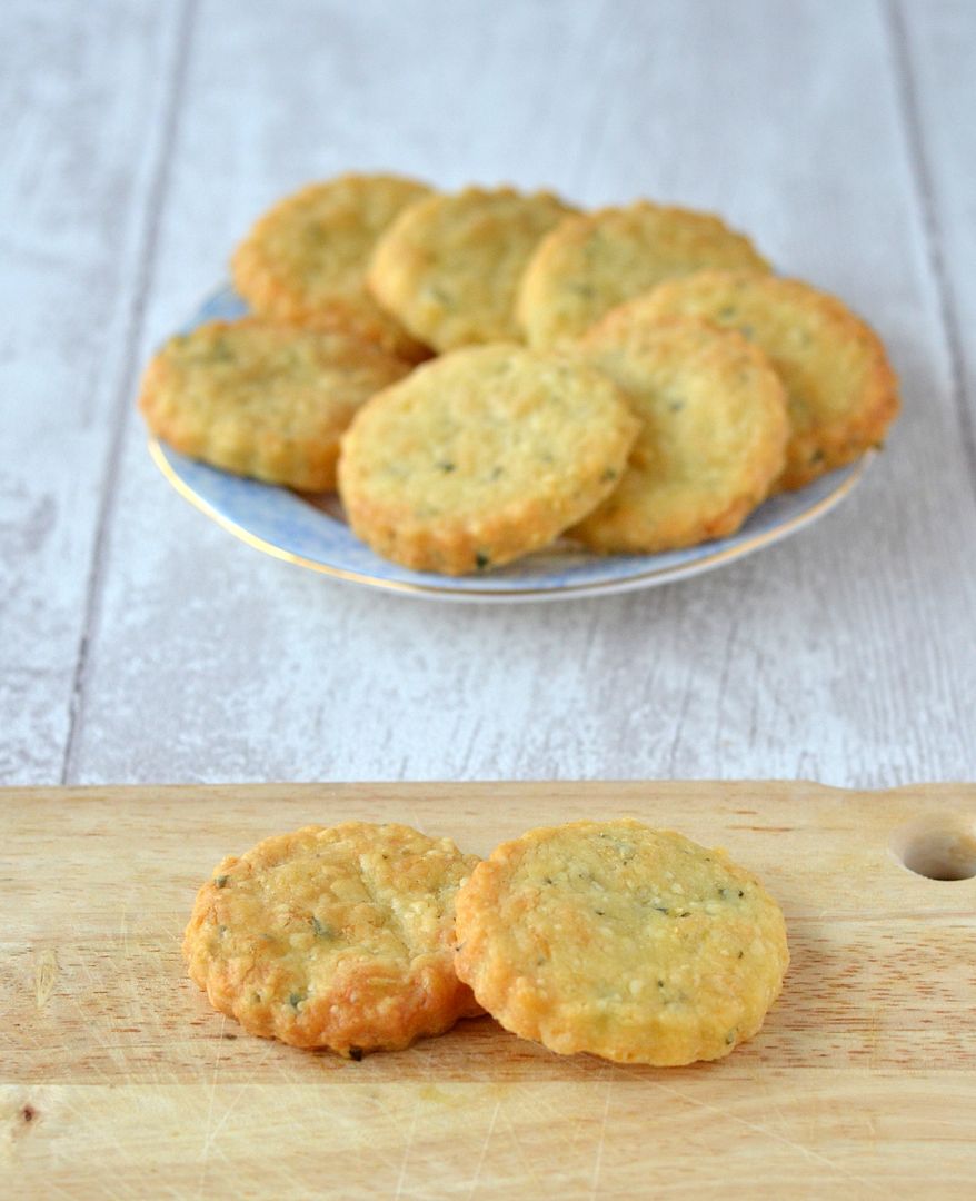Florentines and Cheddar & Herb Biscuits