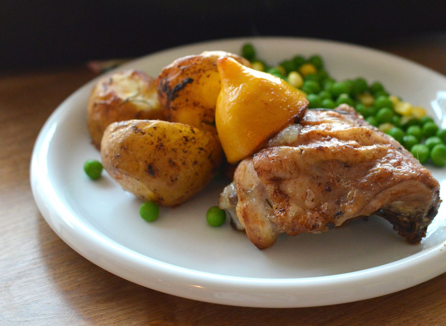 Roasted Lemon Chicken & Potatoes