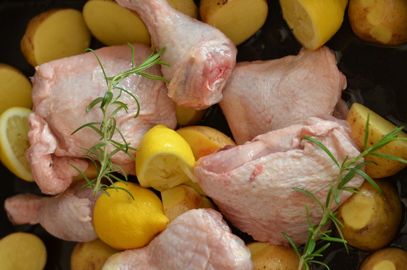 Roasted Lemon Chicken & Potatoes