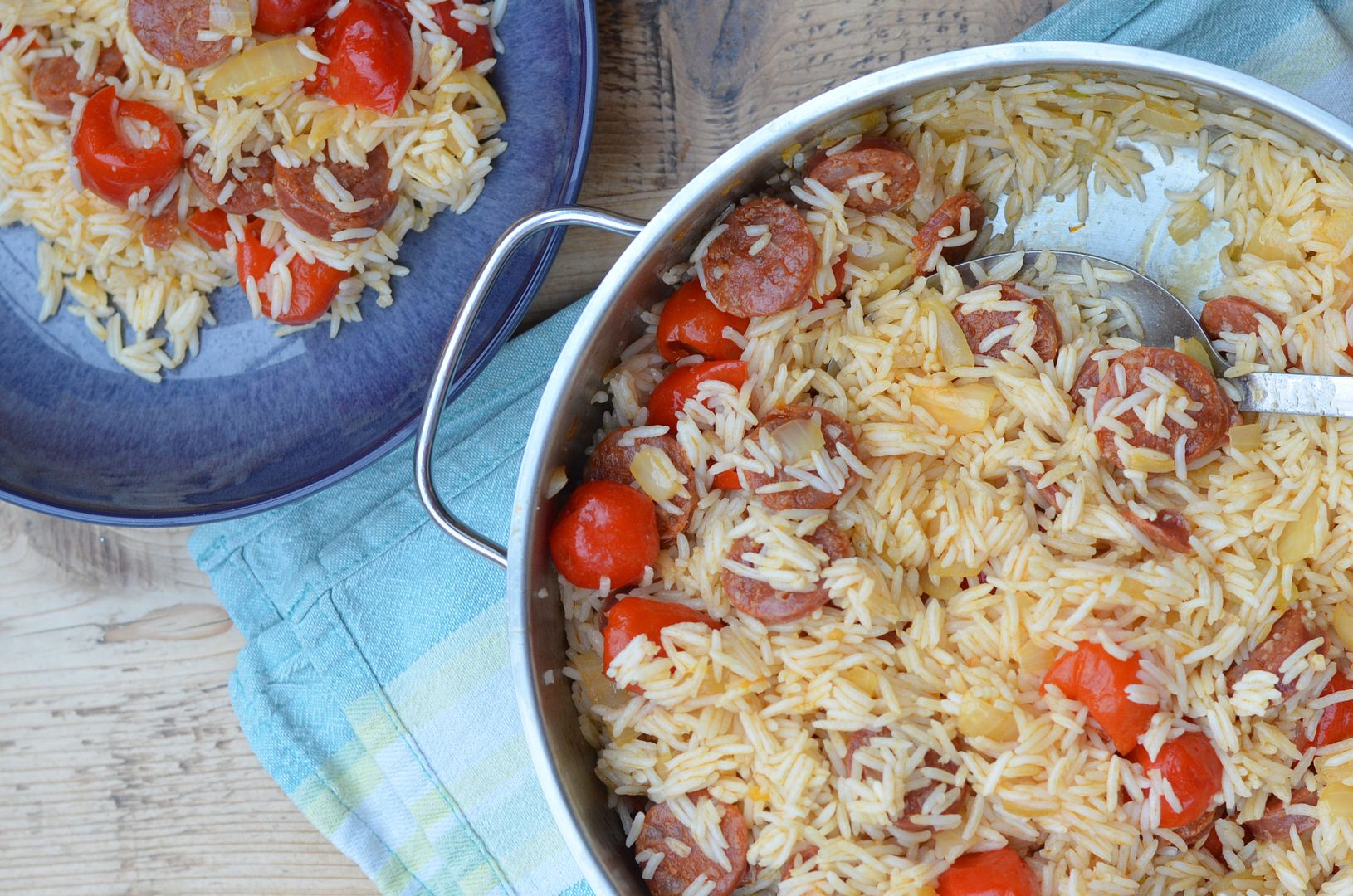 The Crazy Kitchen Chorizo and Pepper Fried Rice