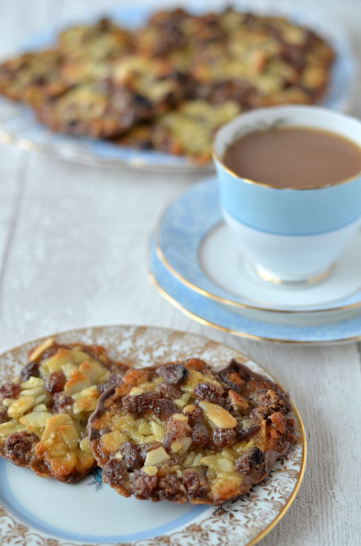Florentines and Cheddar & Herb Biscuits