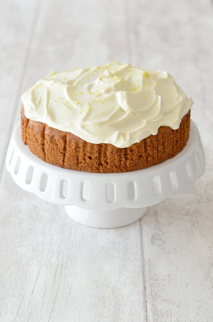Eggless Honey, Lemon & Ginger Cake