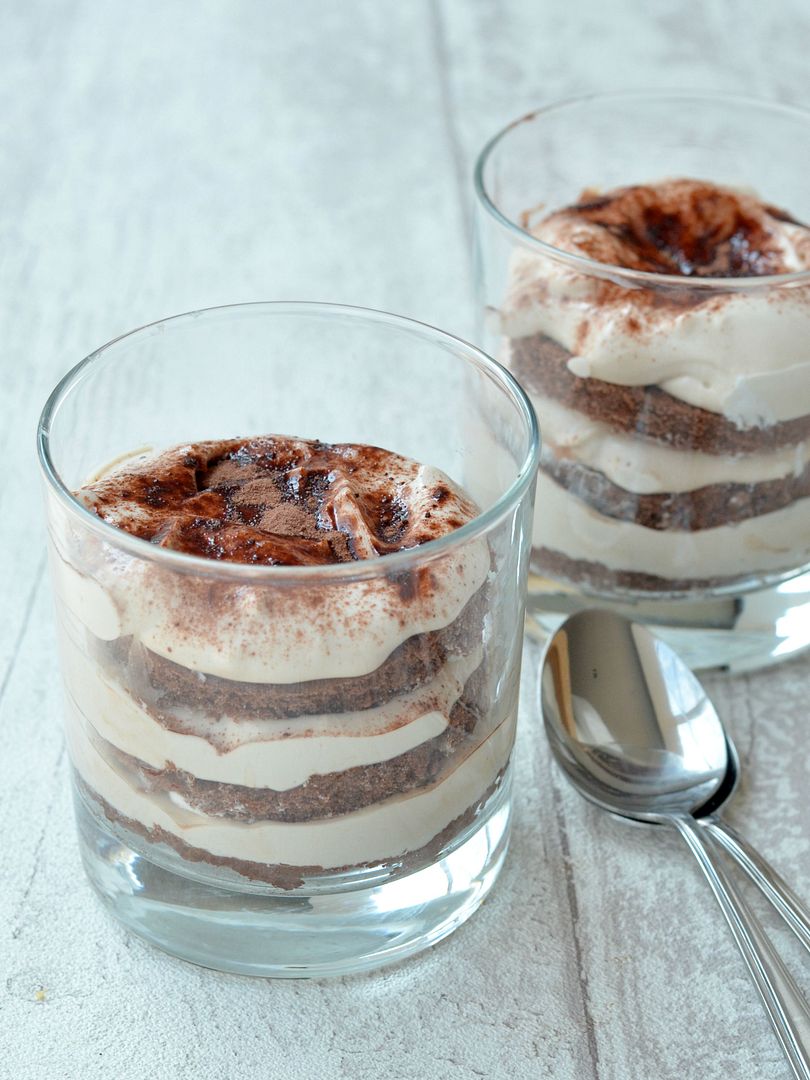 layered chocolate pot