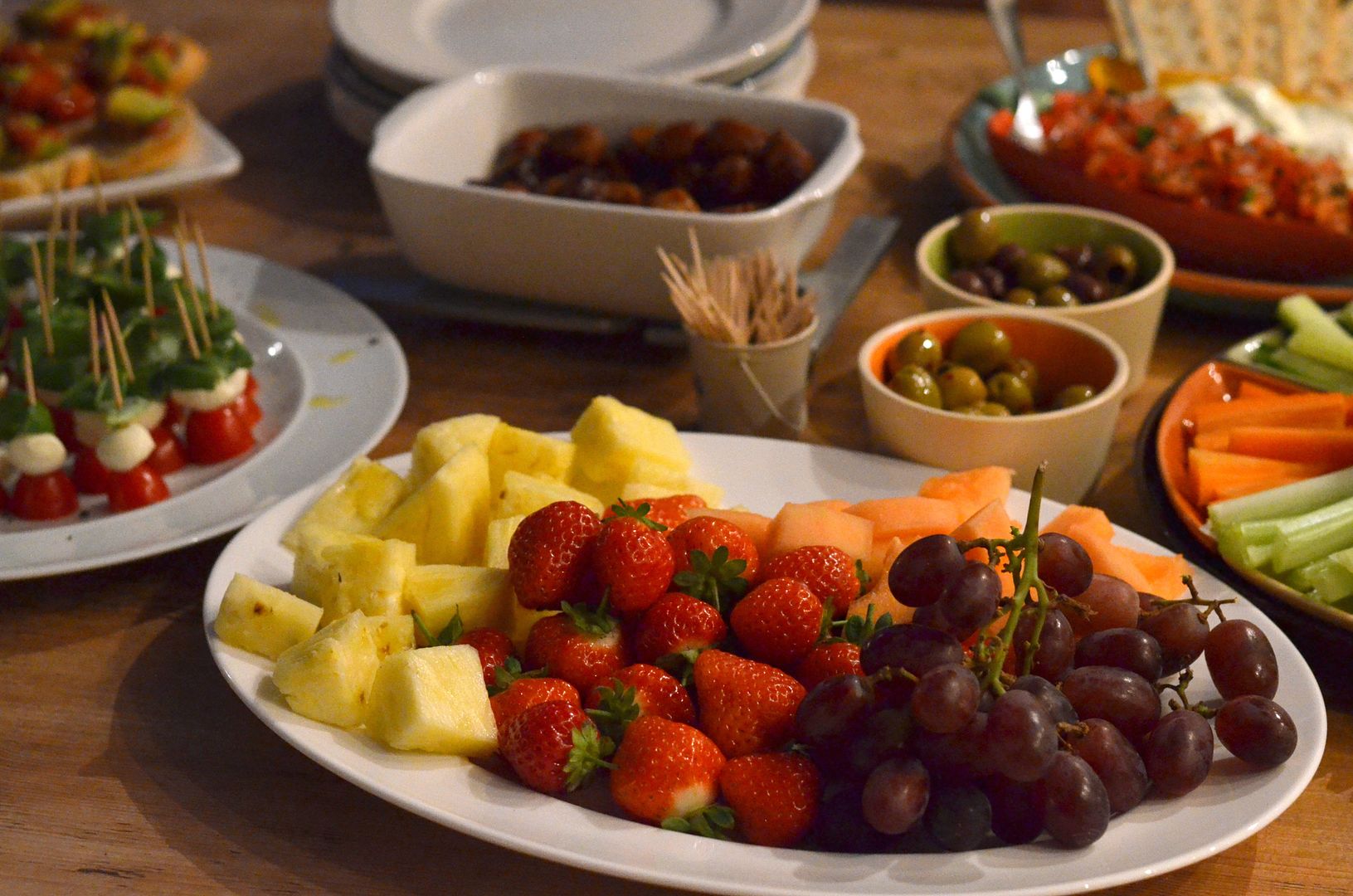 dinner party nibbles