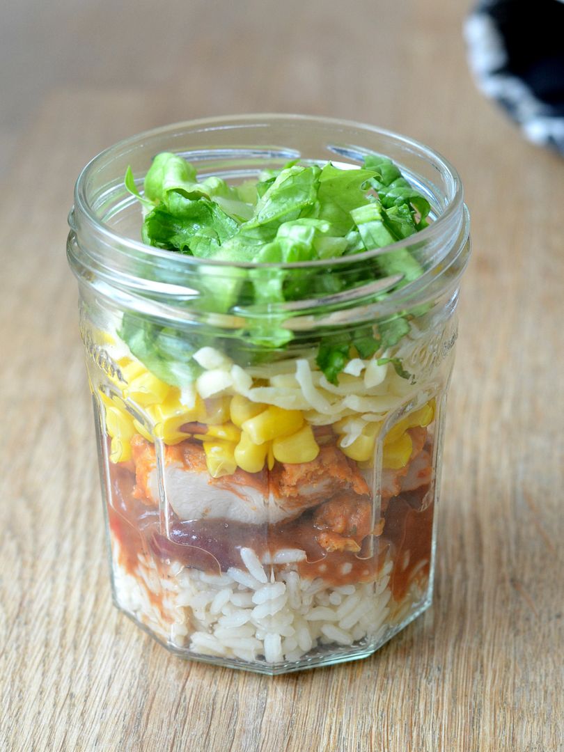 Mexican Jam Jar Salad