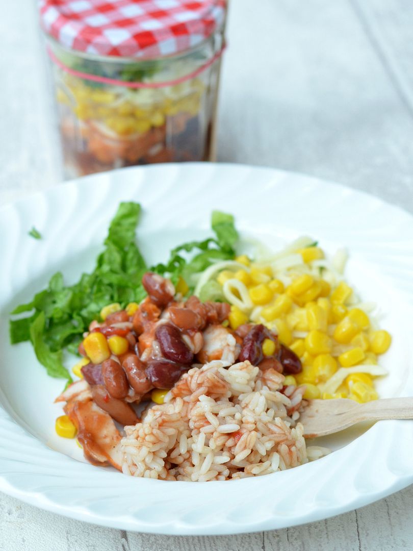 Mexican Jam Jar Salad