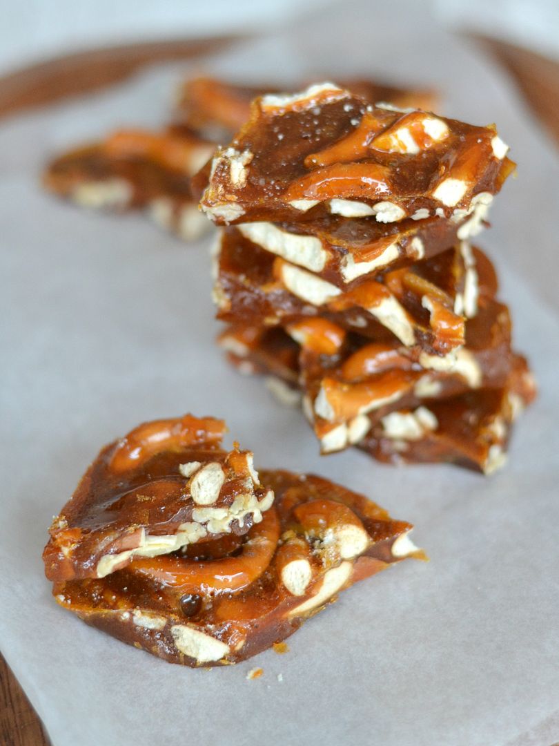 The Crazy Kitchen: Salted Pecan & Pretzel Brittle