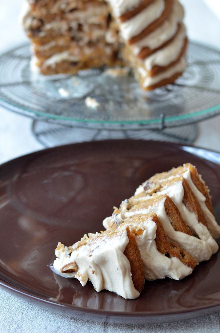 Pumpkin Pecan Cake
