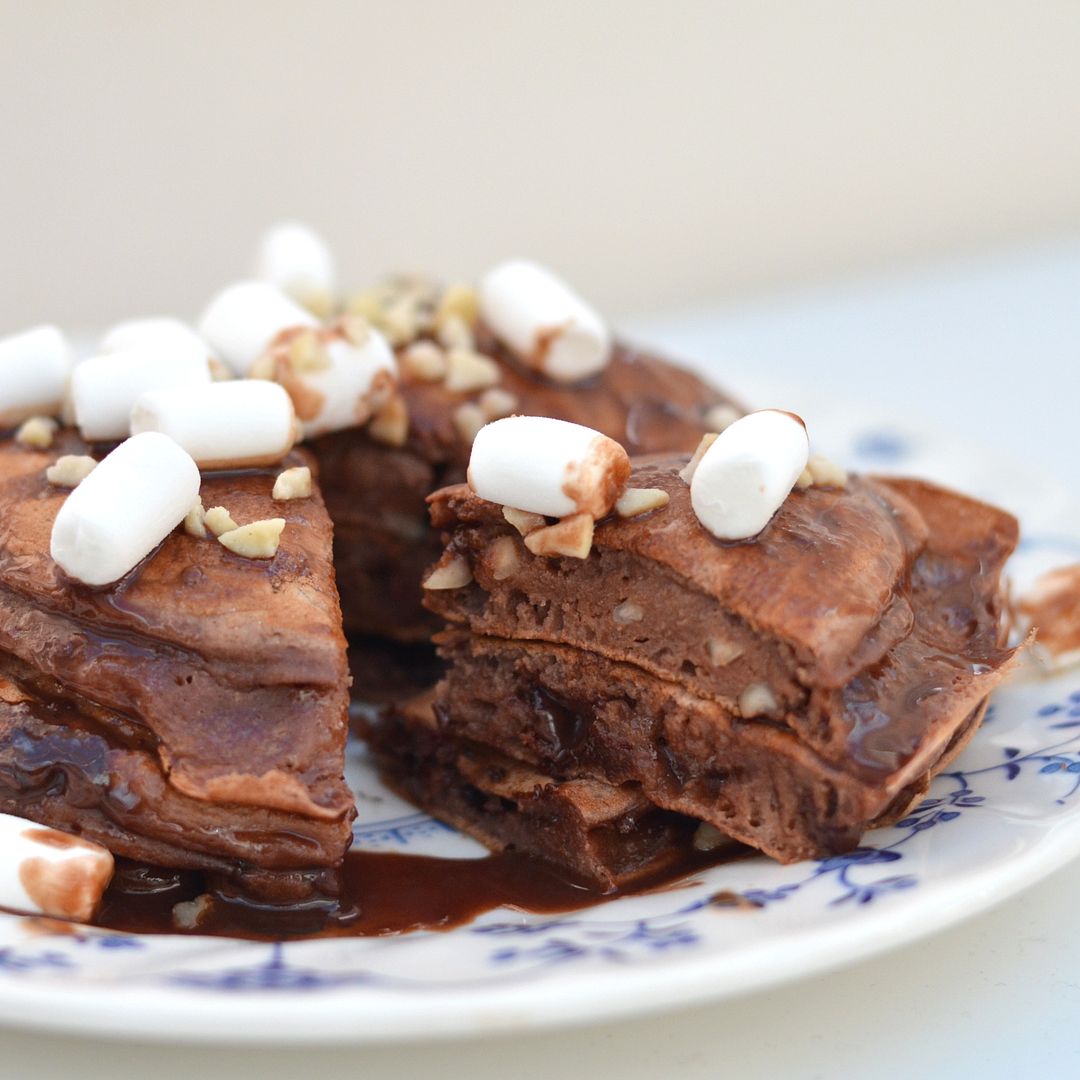 Rocky Road Pancakes