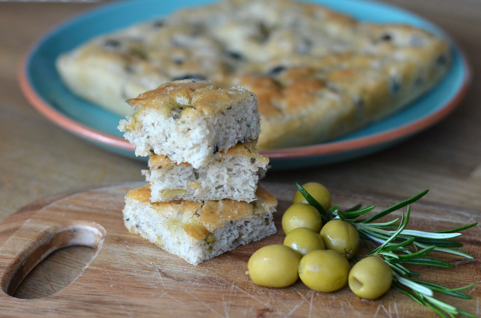 Olive and Rosemary Focaccia