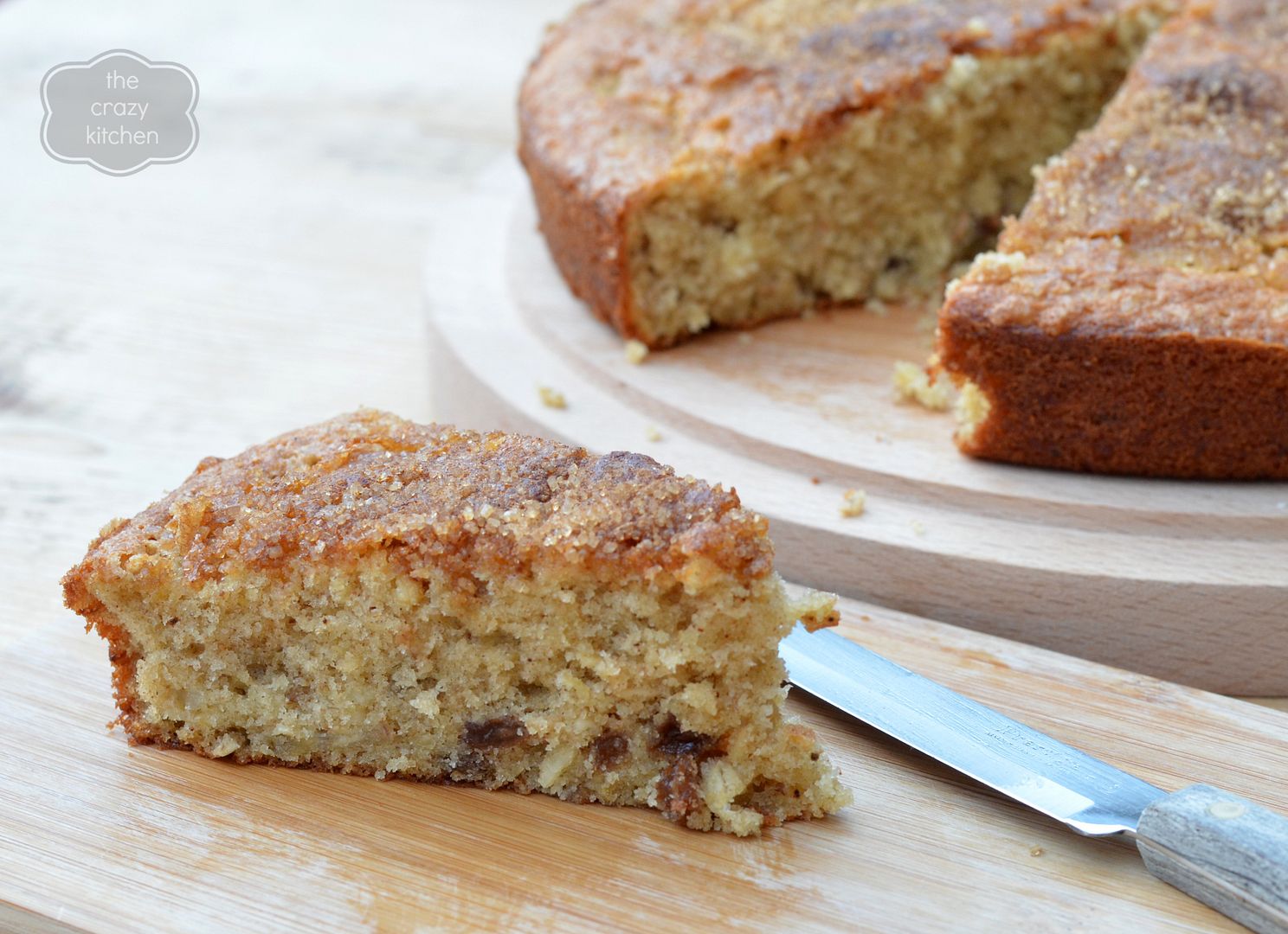 The Crazy Kitchen Spiced Muesli Cake